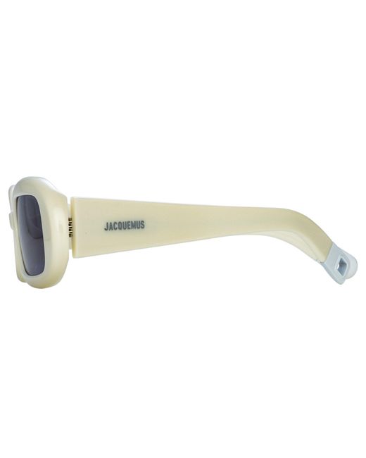 Jacquemus Blue Rond Carre Rectangular Sunglasses