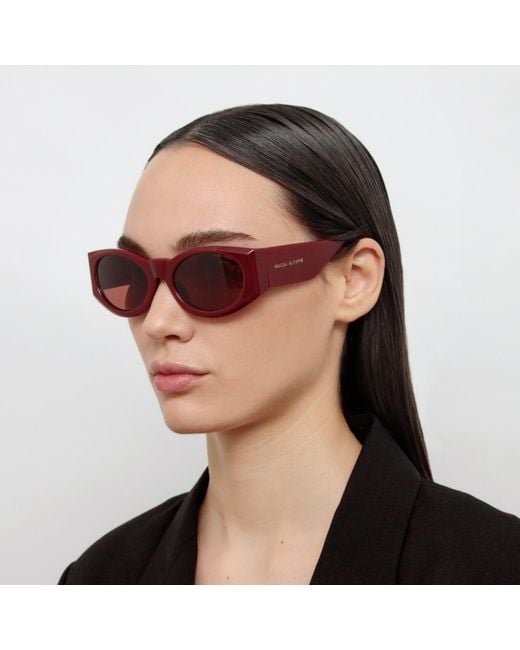 Magda Butrym Brown Sunglasses