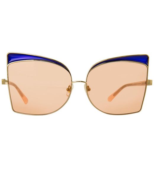 Linda Farrow Multicolor N21 S5 C4 Oversized Sunglasses