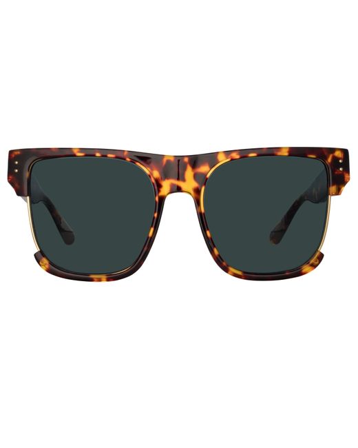 Linda Farrow Gray Men's Lomas D-frame Sunglasses for men