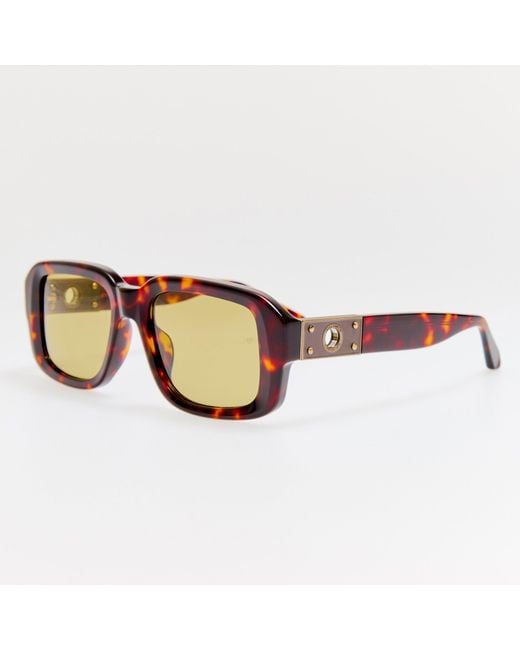 Linda Farrow Brown Delmare Sunglasses