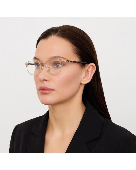 Linda Farrow Metallic Ernst Optical