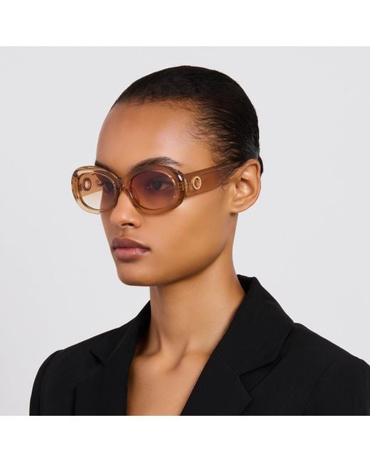Linda Farrow Brown Lina Sunglasses