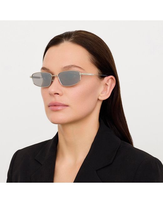 Jacquemus Metallic Sera Sunglasses