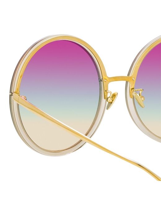 Linda Farrow Multicolor Kew Sunglasses