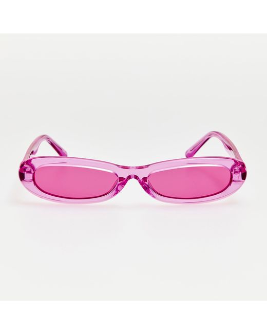 The Attico Pink Andrea Sunglasses