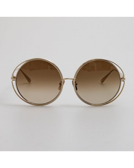 Linda Farrow Black Selene Sunglasses