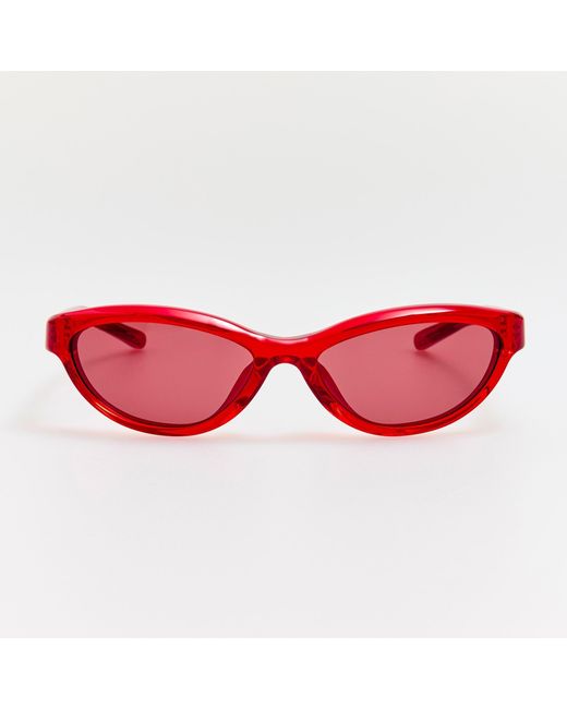 Jacquemus Red Curvo Sunglasses