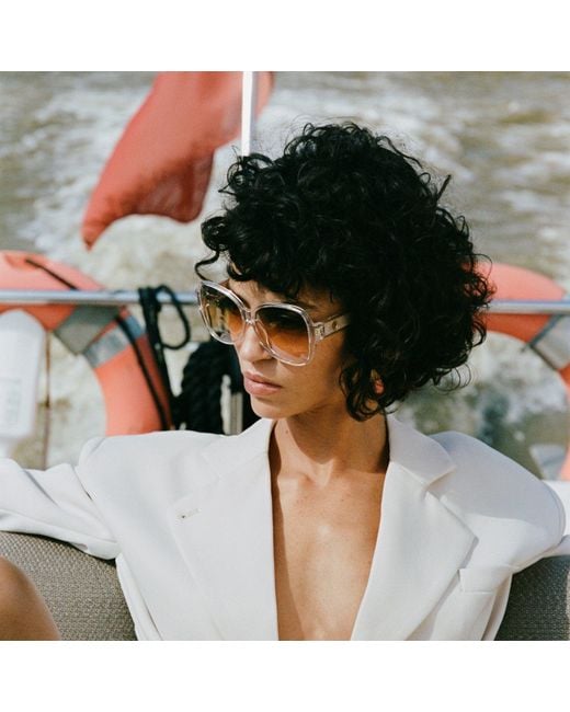 Linda Farrow Multicolor Blair Sunglasses