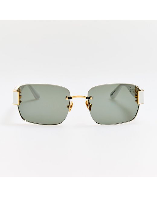 Linda Farrow Brown Jessica Sunglasses