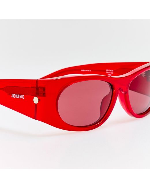Jacquemus Red Plage Sunglasses
