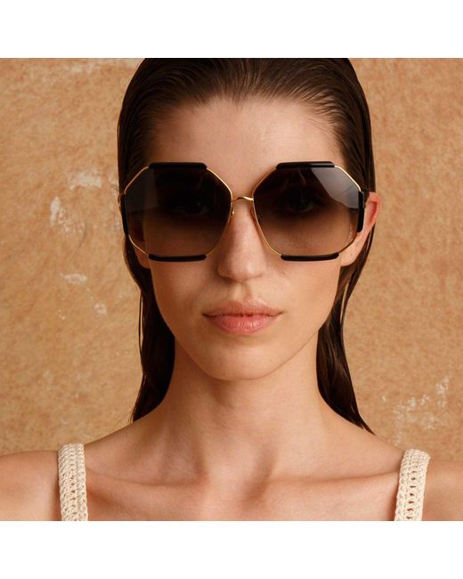 Linda Farrow Multicolor Margot Sunglasses