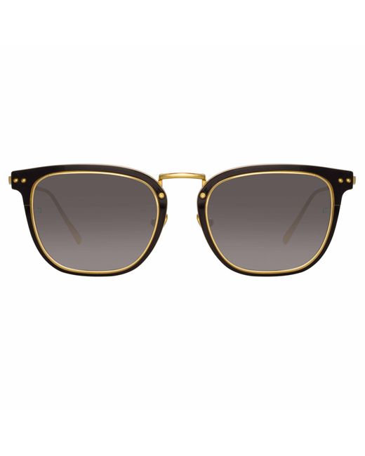 Linda Farrow Multicolor Carson D-frame Sunglasses for men