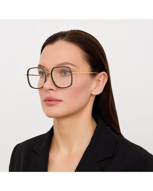 Linda Farrow Brown Alicia Optical