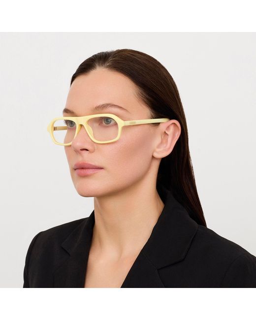 Jacquemus Metallic Becane Optical