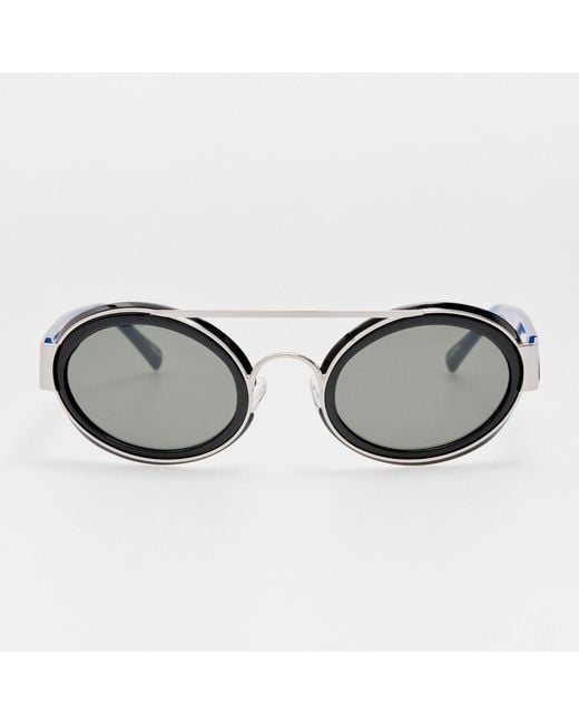 Dries Van Noten Brown Cat Eye Sunglasses