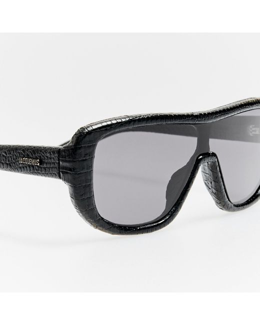 Jacquemus Black Masco Sunglasses