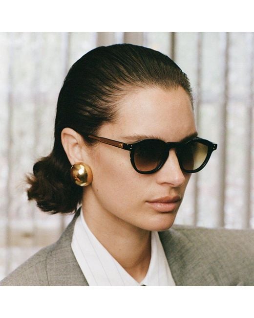 Linda Farrow Brown Heath Sunglasses
