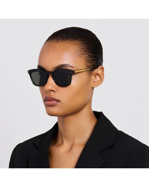 Linda Farrow Brown Paulson Sunglasses