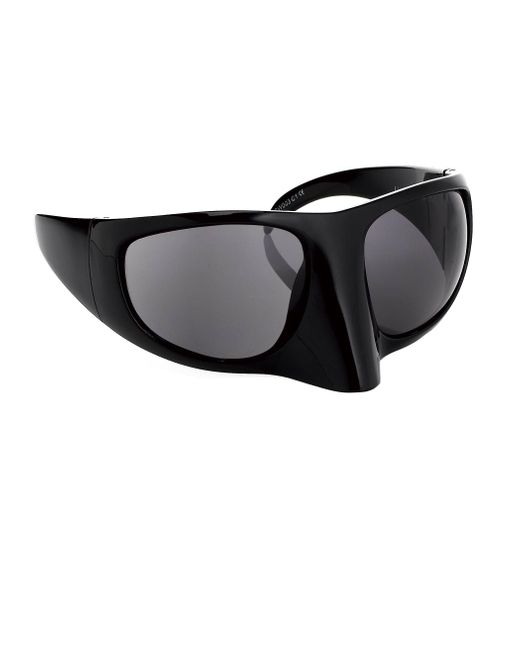 Linda Farrow Gray Mask Sunglasses for men