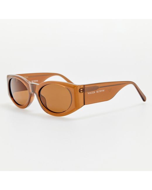 Magda Butrym Black Sunglasses