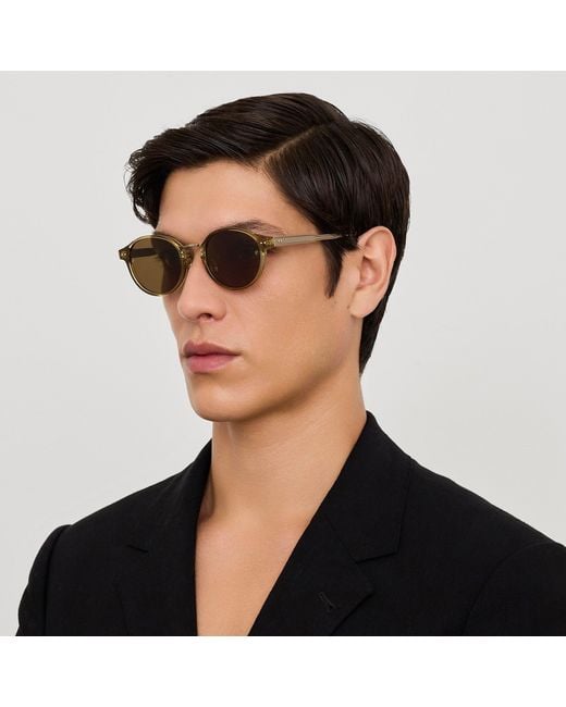Linda Farrow Brown Marco Sunglasses