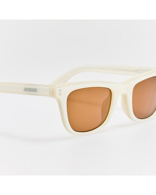 Jacquemus Brown Pilotis Sunglasses