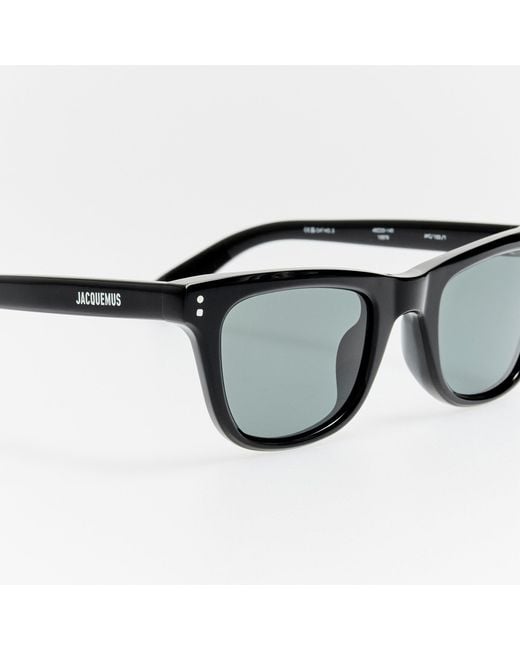 Jacquemus Brown Pilotis Sunglasses