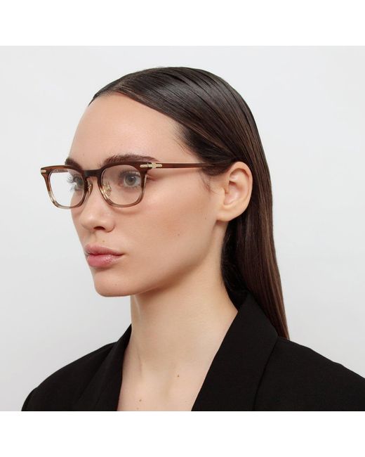 Linda Farrow Brown Hawkin Optical