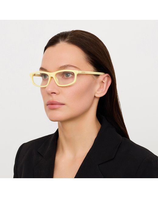 Jacquemus Metallic Cuadro Optical