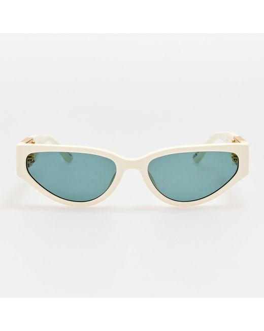 Linda Farrow Black Tomie Sunglasses