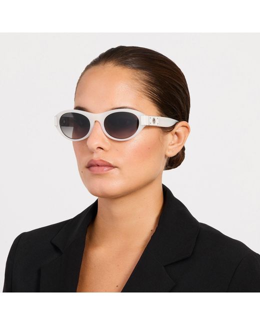 Linda Farrow Brown Sirena Sunglasses