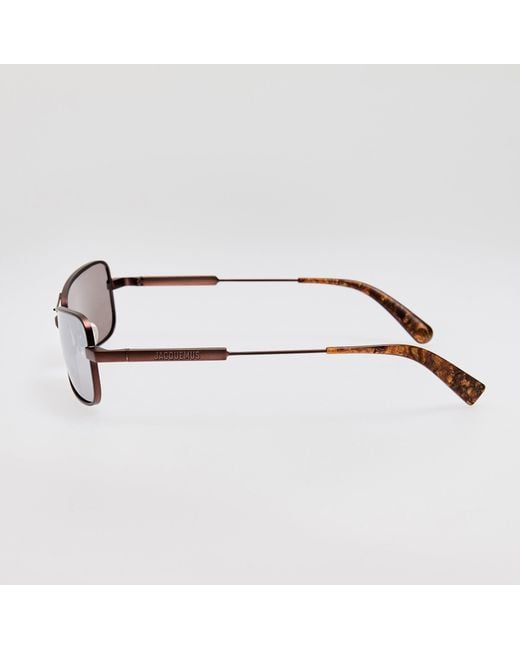 Jacquemus Brown Statzione Sunglasses