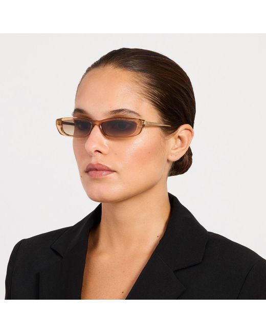 Linda Farrow Brown Darya Sunglasses