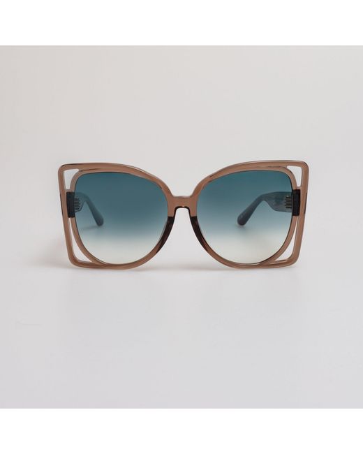 Linda Farrow Blue Astra Sunglasses
