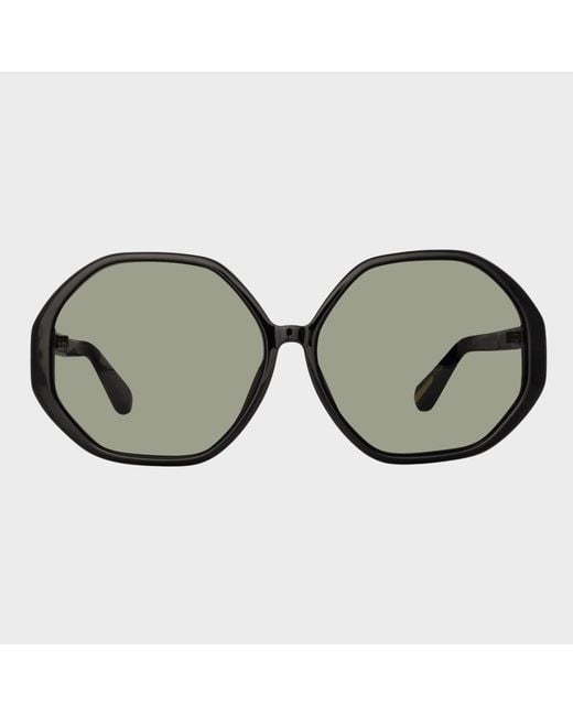 Linda Farrow Brown Paloma Sunglasses