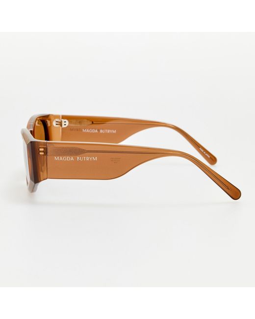 Magda Butrym Black Sunglasses