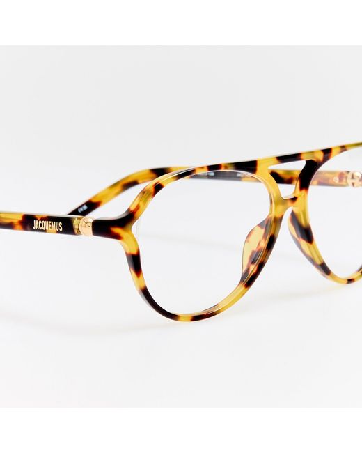 Jacquemus Brown Pastro Optical