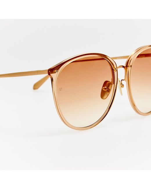 Linda Farrow Brown Kings Sunglasses