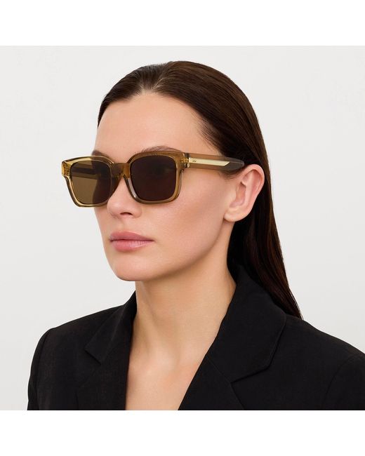 Linda Farrow Brown Nathan Sunglasses