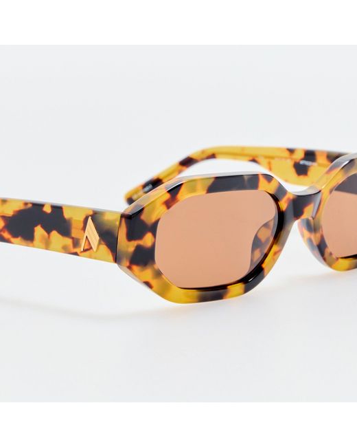 The Attico Brown Sunglasses