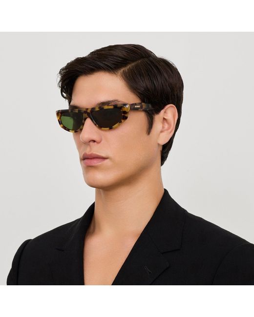 Jacquemus Green Casco Sunglasses