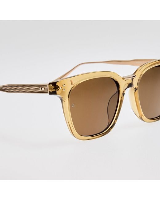 Linda Farrow Brown Evans Sunglasses