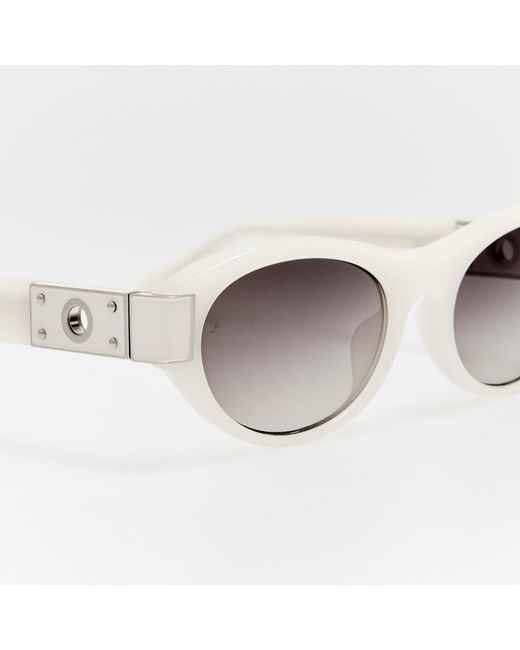 Linda Farrow Brown Sirena Sunglasses
