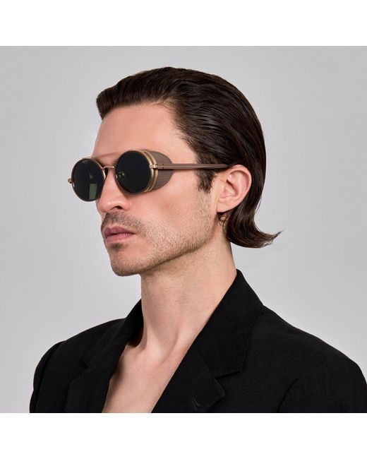 Linda Farrow Green Baret Explorer Sunglasses