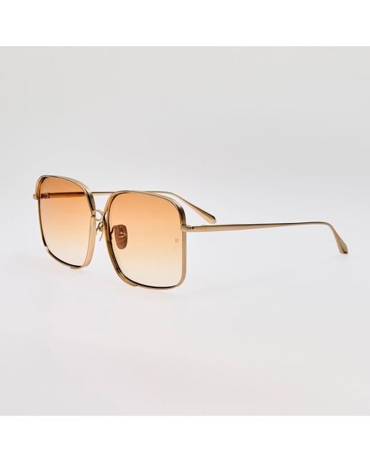 Linda Farrow Brown Genevieve Sunglasses