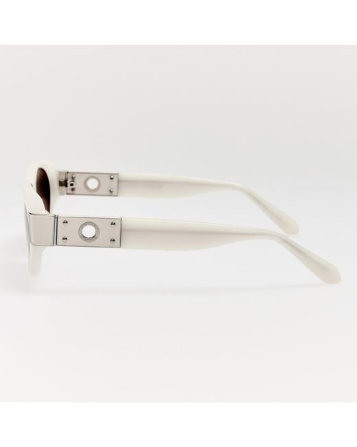 Linda Farrow Brown Sirena Sunglasses