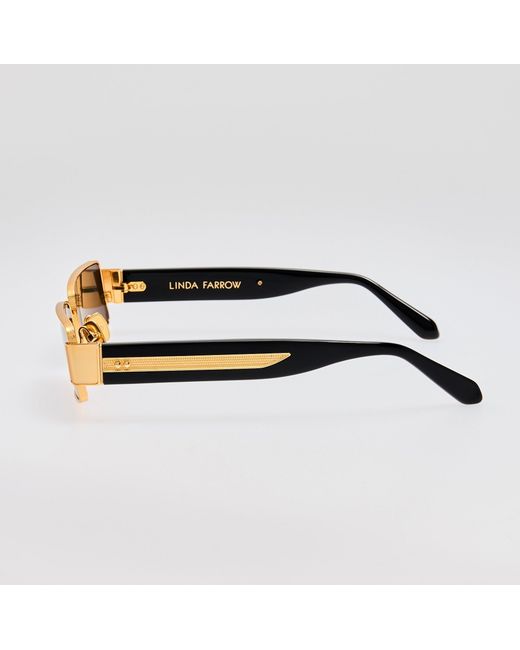 Linda Farrow Brown Kaia Sunglasses