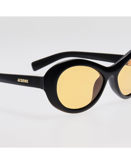 Jacquemus Brown Rond Sunglasses