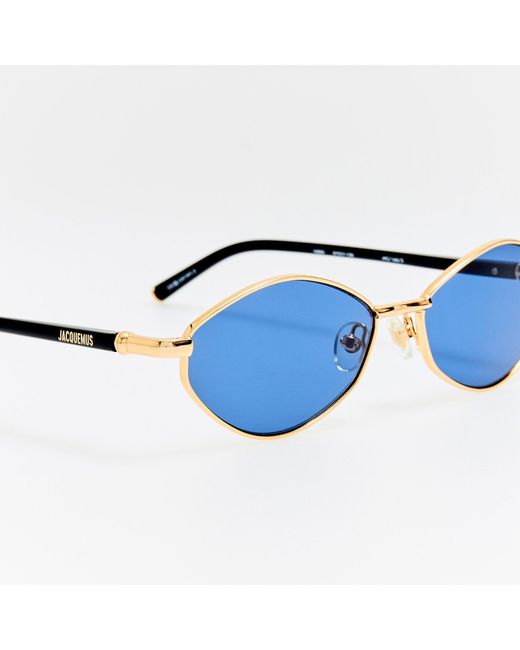 Jacquemus Blue Sirocco Sunglasses